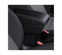 Box Bracciolo Nero Per Auto Per Peugeot 206 Plus Vano Portaoggetti Centrale Retrofit Interno Con Accessori Per Auto USB(B1 white line 3 USB)