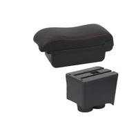 Box Bracciolo Per Console Centrale Auto Per VW Per Polo 9N 3 Mk4 2002 2003 2004 2005 2006 2007 2008 2009 MTVTFECEWG(A2 red line No USB)