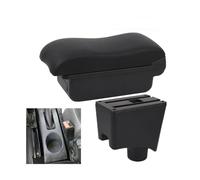 Box Bracciolo Per Renault Per Sandero Box Bracciolo Auto Scatola Portaoggetti Accessori Auto(A2 black line No USB)