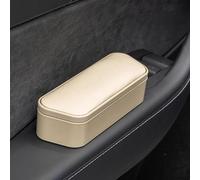 Box Bracciolo Portiera per Citroen e-Mehari 2016-2019 | Supporto Gomito Regolabile in Altezza in Ecopelle, Accessori Interni, 1 Pezzo