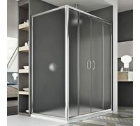 Box Doccia 80x140 CM H185 stampato C mod. Replay Duo 2 Ante