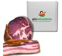 Box Calabrese Capocollo e Pancetta Calabrese 900 GR - Salumi Artigianali, Perfetti Per Antipasti, Panini e Aperitivi - DA AFFETTARE - Sapori Mediterranei