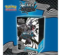 BOX CARTE ESPANSIONE TGC POKEMON LUCE NERA BUNDLE CONFEZIONE 6 BUSTE SEALED ITA