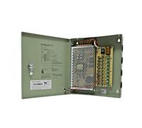 Box Cassetta Metallo di Alimentazione Switch 9 Uscite con fusibile 12 VOLT 15A