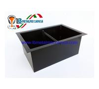 Box,Cassetto,Scatola,Contenitore,Cenere,areazione 19x24 cm h10 Cm LB-BOX20