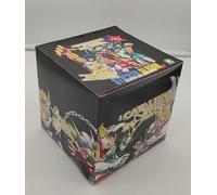 BOX CAVALIERI DELLO ZODIACO 16 BUSTE STICKER ALBUM SILVER COLLECTION FIGURINE 3D