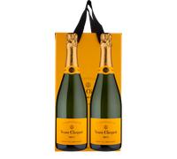 Box Champagne Brut 'Yellow Label' Veuve Clicquot (2bt)