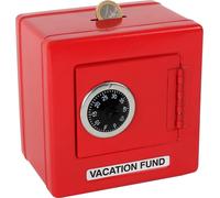 Box Combination Metal Lock Safe ? Red