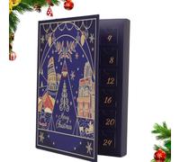 Box Countdown di Natale Calendario Avvento 24 Giorni Riutilizzabile Decor | Scatole Fai da Te da Riempire di Natale per Donne Uomini Bambini Ragazzi Ragazze Festa Compleanno