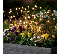 Box da 2 Picchetti LED Solari Per Esterni LightningBug