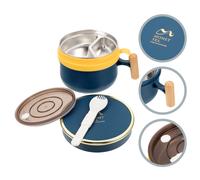 Box da pranzo Bento Box Bentolo a doppio strato Hand portatile a doppia scatola