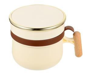 Box da pranzo Bento Box Bentolo a doppio strato Hand portatile a doppia scatola