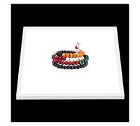 Box da studio fotografico a LED portatile da 8,7 pollici Scatola luminosa da tiro da tavolo Tenda Fotografia Mini Box Softbox Set Display Lightbox Per la fotografia in studio(Only Shawless Panel)