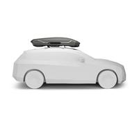 Box da tetto per auto Motion 3 XL titanio lucido Titanio