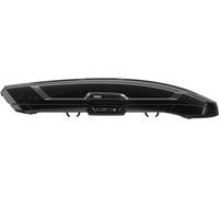 BOX DA TETTO THULE VECTOR M-BLACK LUCIDO-360 LITRI- 212X88X33+ LUCE A LED+ SACCA