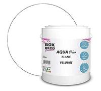BOX DECO COULEURS Pittura murale acrilica effetto velluto Aqua Deco - 2,5 l/25 m², bianco