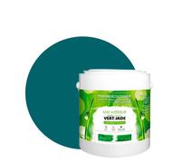 BOX DECO COULEURS Pittura murale ecologica naturale opaca Natura - 2,5 L / 33 m², Verde giada