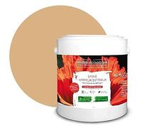 BOX DECO COULEURS Pittura naturale ecologica per interni esterni effetto raso Natura - 2,5 l/33 m² [Classe energetica A+], Beige Sabbia