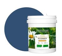 BOX DECO COULEURS Pittura naturale ecologica per interni esterni effetto velluto Natura - 1 L / 13 m² [Classe energetica A+], blu carbone