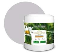 BOX DECO COULEURS Pittura naturale ecologica per interni esterni effetto velluto Natura - 2,5 l/33 m² [Classe energetica A+], grigio Galet, 2,5