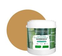 BOX DECO COULEURS Vernice naturale ecologica per interni esterni, aspetto opaco Natura - 2,5 l, marrone