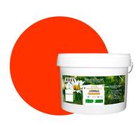 BOX DECO COULEURS Vernice naturale ecologica per interni esterni, effetto velluto Natura - 10L, arancione