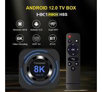 Box Decoder Transpeed Android 12 TV H618 8K 4K WiFi BT Media Player 2G16G