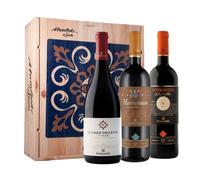 Box Degustazione Harmonium + Sant'Agostino + Le Sabbie dell'Etna - Firriato [Cassetta di legno, 2 bt]