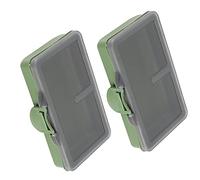 Box di Archiviazione per Attrezzatura, Scatola per Attrezzatura da Pesca Carpa Mini Scatola di Stoccaggio PP 2 Pezzi Box da Gadget per Esche per Gancio per Pesca per Gli Accessori per l' da