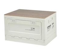 Box di archiviazione pieghevole - Organizzatore da campeggio, cassa contenitore portatile | 50l unità di archiviazione impilabile, della fornitura di utilità pieghevole, scatola per avventure a