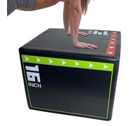Box di esercizi di salto, scatola di salto pliometrica | Box di salto non shock non shock,Forniture per allenamento in palestra, strumenti di allenamento per il salto per il fitness, l'esercizio fisic