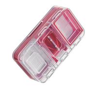 Box di medicina portatile - Contenitore di stoccaggio del per pillole, 4 in 1 taglierina | Titolare della droga compatta con smerigliatrice e divisore per anziani per bambini in cura per la s