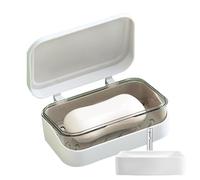 Box di sapone da viaggio - Porta di sapone da viaggio | Scatola del bagno | Scatola a doppia strato con copertura per bagno in cucina - escursioni, campeggio domestico, portabicchieri