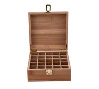 Box di stoccaggio degli oli essenziali di - custodia olio di premium con slot, organizzatore di supporto in legno naturale | Elegante rastrelliere sicuro, vetrina per olio di aromaterapia,