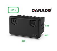 Box di stoccaggio per autocarri 858x522x500mm box di stoccaggio 134 l Daken Arka