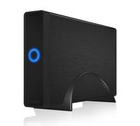 Box disco rigido esterno ICYBOX IB-377U3 3.5'' Alluminio Nero Hot-Swap USB 3.0