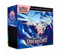 Pokémon: set Allenatore Fuori ell’espansione Megaevoluzione - Caos Nascente del GCC Pokémon (1 carta promozionale figura intera, 9 buste di espansione e accessori premium), Edizione in Italiano