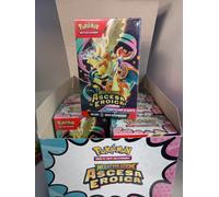 BOX DISPLAY POKEMON TCG ASCESA EROICA CONFEZIONE DA 6 BUNDLE X 6 BUSTE IT SEALED