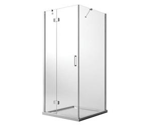 Box Doccia 120x60 CM H190 Trasparente mod. Flip Anta + Fisso