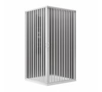 BOX DOCCIA 2 LATI A SOFFIETTO RID. MOD. ROSY LINEA PLISSE'