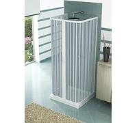 Box doccia Saturnia 3 lati 70x80x70 cm apertura centrale