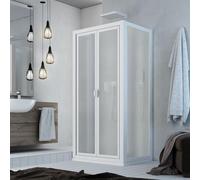 Möbelvertrieb FORTE Box doccia 3 lati Saloon Delta Trio 70x90x70 cm H 185 in acrilico