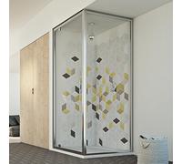 Box Doccia 75x75 AP. 75 CM H198 trasparente mod. Cristal Duo 1 Anta