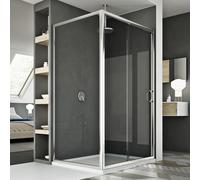 Box Doccia 80x140 CM H185 trasparente mod. Replay Duo 1 Anta