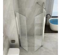 Box Doccia 8mm Porta Saloon Apertura Interna Esterna A Due Ante - Nova 2.0