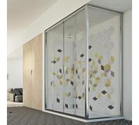 Box Doccia 90x140 CM H198 trasparente mod. Young Duo 2 Ante