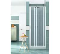 Box doccia a Nicchia Parete apertura Laterale Porta Anta unica Soffietto PVC