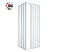 BOX DOCCIA A SOFFIETTO IN PVC 2 LATI CM.70 X 90 RIDUCIBILE CABINA DOCCIA LORIS