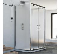 Box Doccia 3 lati 70x110x70 CM H185 stampato C mod. Sintesi Trio 2 Ante