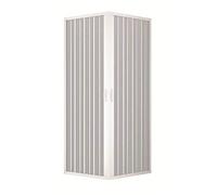 BOX DOCCIA 70x70 CABINA ANGOLARE BAGNO A SOFFIETTO IN PVC 14 COLORI SU MISURA